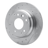 R1 Concepts 1991-1999 Acura RL Rear Left Drilled & Slotted Silver Brake Rotor by R1 Concepts 631-59041L