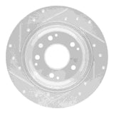 R1 Concepts 1991-1999 Acura RL Rear Right Drilled & Slotted Silver Brake Rotor by R1 Concepts 631-59041R