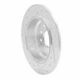 R1 Concepts 1991-1999 Acura RL Rear Right Drilled & Slotted Silver Brake Rotor by R1 Concepts 631-59041R