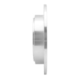 R1 Concepts 2001-2008 Acura MDX Rear Right Drilled & Slotted Silver Brake Rotor by R1 Concepts 631-59044R
