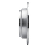 Dynamic Friction 2002-2004 Honda Odyssey Rear Left Drilled & Slotted Silver Brake Rotor by Dynamic Friction Company 631-59047L