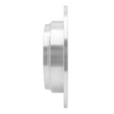 Dynamic Friction 2002-2004 Honda Odyssey Rear Right Drilled & Slotted Silver Brake Rotor by Dynamic Friction Company 631-59047R