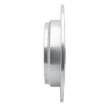 Dynamic Friction 2005-2018 Acura RDX Rear Left Drilled & Slotted Silver Brake Rotor by Dynamic Friction Company 631-59048L