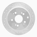 Dynamic Friction 2005-2010 Honda Odyssey Rear Right Drilled & Slotted Silver Brake Rotor by Dynamic Friction Company 631-59050R