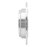 Dynamic Friction 2005-2010 Honda Odyssey Rear Right Drilled & Slotted Silver Brake Rotor by Dynamic Friction Company 631-59050R