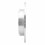 Dynamic Friction 2006-2014 Honda Ridgeline Rear Right Drilled & Slotted Silver Brake Rotor by Dynamic Friction Company 631-59052R