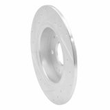 Dynamic Friction 2016-2016 Honda CR-Z Rear Right Drilled & Slotted Silver Brake Rotor by Dynamic Friction Company 631-59060R