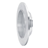 Dynamic Friction 2016-2025 Honda Pilot Rear Left Drilled & Slotted Silver Brake Rotor by Dynamic Friction Company 631-59062L