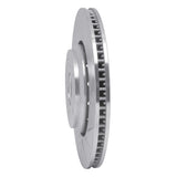 Dynamic Friction 2016-2022 Acura ILX Front Right Drilled & Slotted Silver Brake Rotor by Dynamic Friction Company 631-59063R