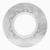 Dynamic Friction 2004-2024 American Coach American Allegiance Front Right/Rear Right Drill & Slot Silver Rotor by Dynamic Friction Company 631-60007R