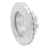 Dynamic Friction 2004-2024 American Coach American Allegiance Front Right/Rear Right Drill & Slot Silver Rotor by Dynamic Friction Company 631-60007R