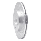 R1 Concepts 1994-1997 Mercedes-Benz C220 Front Right Drilled & Slotted Silver Brake Rotor by R1 Concepts 631-63000R