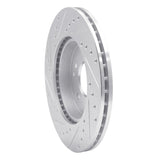 R1 Concepts 1994-1997 Mercedes-Benz C220 Front Right Drilled & Slotted Silver Brake Rotor by R1 Concepts 631-63000R