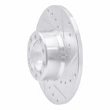 R1 Concepts 1973-1985 Mercedes-Benz 300TD Front Right Drilled & Slotted Silver Brake Rotor by R1 Concepts 631-63006R
