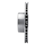 R1 Concepts 1979-1985 Mercedes-Benz 380SE Front Left Drilled & Slotted Silver Brake Rotor by R1 Concepts 631-63008L