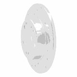 R1 Concepts 1983-1989 Mercedes-Benz 190E Front Left Drilled & Slotted Silver Brake Rotor by R1 Concepts 631-63011L