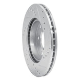 R1 Concepts 1987-1993 Mercedes-Benz 190E Front Left Drilled & Slotted Silver Brake Rotor by R1 Concepts 631-63012L