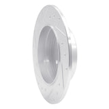 R1 Concepts 1987-2015 Chrysler Crossfire Rear Right Drilled & Slotted Silver Brake Rotor by R1 Concepts 631-63013R