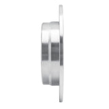 R1 Concepts 1983-1995 Mercedes-Benz E300 Rear Left Drilled & Slotted Silver Brake Rotor by R1 Concepts 631-63015L