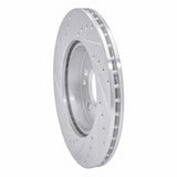 R1 Concepts 1984-1995 Mercedes-Benz 300E Front Right Drilled & Slotted Silver Brake Rotor by R1 Concepts 631-63016R