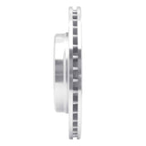 R1 Concepts 1992-1995 Mercedes-Benz E420 Rear Left Drilled & Slotted Silver Brake Rotor by R1 Concepts 631-63026L