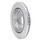 R1 Concepts 1992-1995 Mercedes-Benz E420 Rear Right Drilled & Slotted Silver Brake Rotor by R1 Concepts 631-63026R