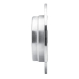 R1 Concepts 1994-1998 Mercedes-Benz C280 Rear Left Drilled & Slotted Silver Brake Rotor by R1 Concepts 631-63027L