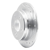 R1 Concepts 1994-1998 Mercedes-Benz C230 Rear Right Drilled & Slotted Silver Brake Rotor by R1 Concepts 631-63027R