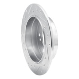 R1 Concepts 1994-1998 Mercedes-Benz C230 Rear Right Drilled & Slotted Silver Brake Rotor by R1 Concepts 631-63027R