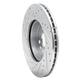 R1 Concepts 1990-1995 Mercedes-Benz E420 Front Right Drilled & Slotted Silver Brake Rotor by R1 Concepts 631-63031R