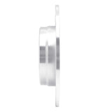 R1 Concepts 1994-2011 Mercedes-Benz C240 Rear Left Drilled & Slotted Silver Brake Rotor by R1 Concepts 631-63032L