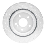 R1 Concepts 00-06 Mercedes-Benz S430 Rear Right Drilled & Slotted Silver Brake Rotor by R1 Concepts RNC-631-63034R