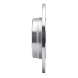 R1 Concepts 1998-2003 Mercedes-Benz E320 Rear Left Drilled & Slotted Silver Brake Rotor by R1 Concepts 631-63037L