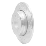 R1 Concepts 1998-2003 Mercedes-Benz E320 Rear Right Drilled & Slotted Silver Brake Rotor by R1 Concepts 631-63037R