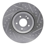 R1 Concepts 93-02 Mercedes-Benz SL600 Front Drilled & Slotted Silver Brake Rotor by R1 Concepts RNC-631-63038L