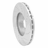 R1 Concepts 1996-2011 Chrysler Crossfire Front Left Drilled & Slotted Silver Brake Rotor by R1 Concepts 631-63048L