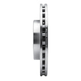 Dynamic Friction 2003-2009 Mercedes-Benz E350 Front Left Drilled & Slotted Silver Brake Rotor by Dynamic Friction Company 631-63050L