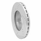 Dynamic Friction 2003-2009 Mercedes-Benz E200 (Latin America) Front Right Drilled & Slotted Silver Brake Rotor by Dynamic Friction Company 631-63050R