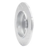 Dynamic Friction 2003-2006 Mercedes-Benz S430 Rear Left Drilled & Slotted Silver Brake Rotor by Dynamic Friction Company 631-63060L