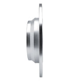 Dynamic Friction 2003-2006 Mercedes-Benz SL500 Rear Left Drilled & Slotted Silver Brake Rotor by Dynamic Friction Company 631-63071L