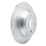 Dynamic Friction 2003-2006 Mercedes-Benz SL500 Rear Right Drilled & Slotted Silver Brake Rotor by Dynamic Friction Company 631-63071R