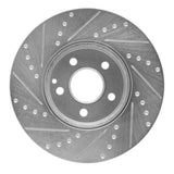R1 Concepts 04-09 Mercedes-Benz E280 (Canada) Front Right Drilled & Slotted Silver Brake Rotor by R1 Concepts RNC-631-63072R