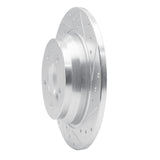 Dynamic Friction 2007-2013 Mercedes-Benz CL550 Rear Right Drilled & Slotted Silver Brake Rotor by Dynamic Friction Company 631-63078R
