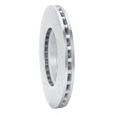 Dynamic Friction 2006-2011 Mercedes-Benz B200 Front Right Drilled & Slotted Silver Brake Rotor by Dynamic Friction Company 631-63088R