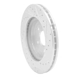 R1 Concepts 1998-2005 Mercedes-Benz ML430 Front Left Drilled & Slotted Silver Brake Rotor by R1 Concepts 631-63122L
