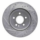 R1 Concepts 1998-2005 Mercedes-Benz ML320 Front Right Drilled & Slotted Silver Brake Rotor by R1 Concepts 631-63122R