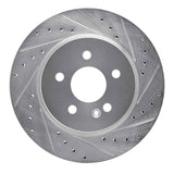 R1 Concepts 1998-2005 Mercedes-Benz ML320 Front Right Drilled & Slotted Silver Brake Rotor by R1 Concepts 631-63122R
