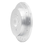 R1 Concepts 1998-2005 Mercedes-Benz ML350 Rear Right Drilled & Slotted Silver Brake Rotor by R1 Concepts 631-63123R