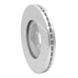 Dynamic Friction 2006-2012 Mercedes-Benz ML350 Front Right Drilled & Slotted Silver Brake Rotor by Dynamic Friction Company 631-63128R