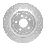 Dynamic Friction 2006-2012 Mercedes-Benz ML320 Rear Right Drilled & Slotted Silver Brake Rotor by Dynamic Friction Company 631-63129R